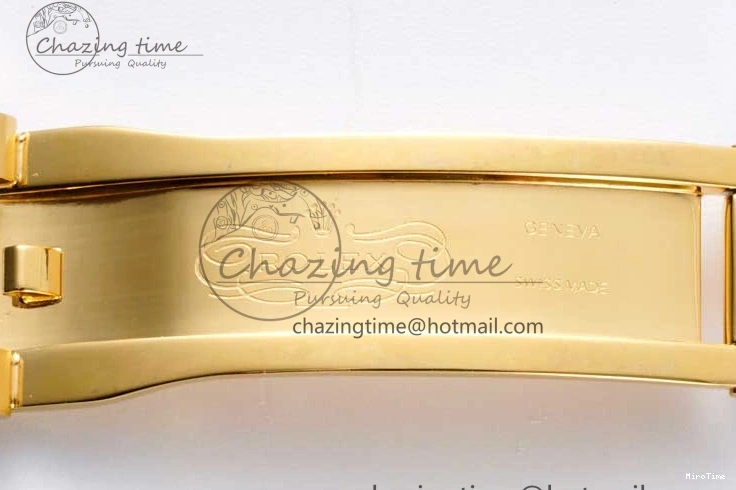 MiroTime 0321 NewStyle Day Date 36 YG RAF Best Edition Black No Marker on YG Bracelet A 2019